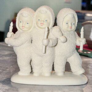 Department 56 Snowbabies "A Little Night Light" 1991